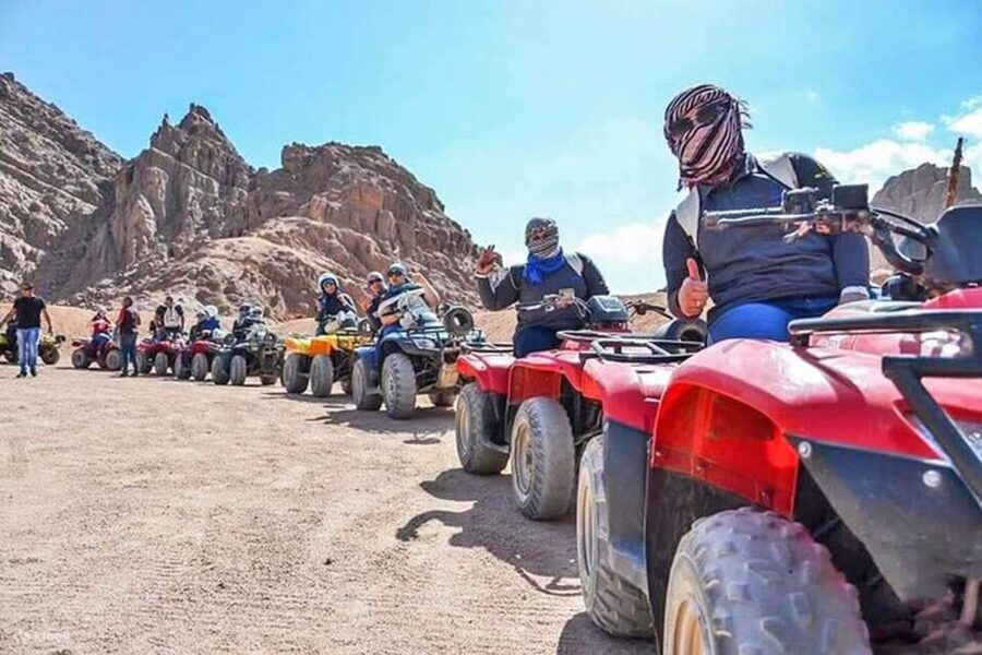 Motorata nel deserto al tramonto da Port Ghalib
