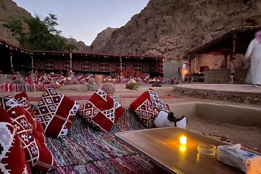 Cena nel deserto Sharm el Sheikh
