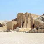 piramide a gradoni di Zoser a Saqqara di giza