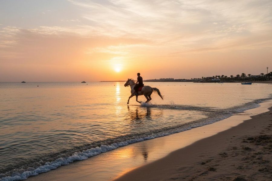Horse Riding on the Beach Sharm El Sheikh Experience